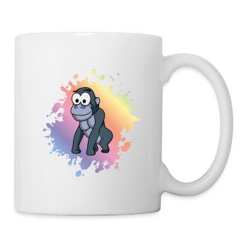 Gorilla Comic - Mug blanc - blanc - Droite