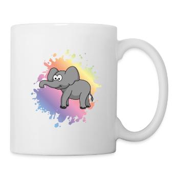 Elephant Comic - Mug - white - Right