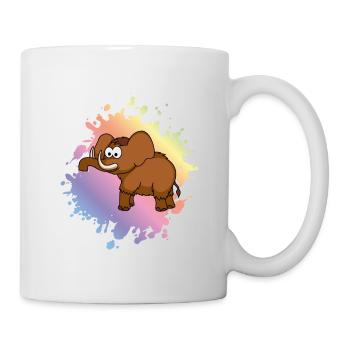 Mammut Comic Animal - Mug blanc - blanc - Droite