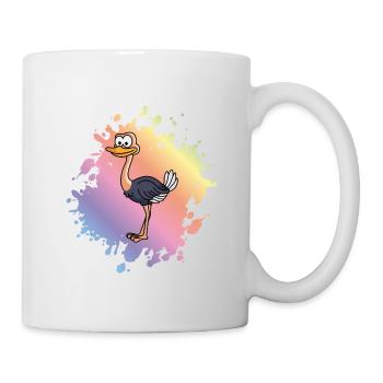 Strauss Comic Animal - Mug - white - Right