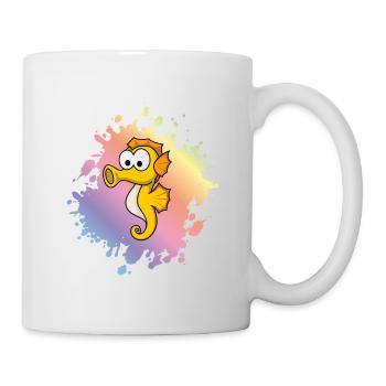 Seahorse Comic Animal - Mug - white - Right