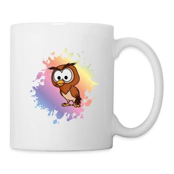 Owl Comic Animal - Mug - white - Right