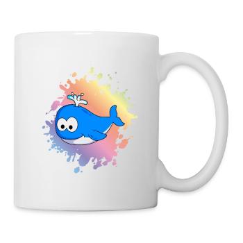 Whale Comic Animal - Mug - white - Right