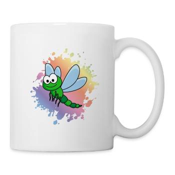 Dragonfly dragonfly - Mug - white - Right