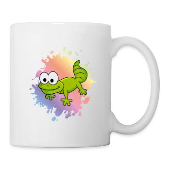 Gecko Comic Animal - Mug - white - Right