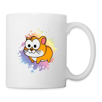 Hamster Comic Animal - Mug - white - Right
