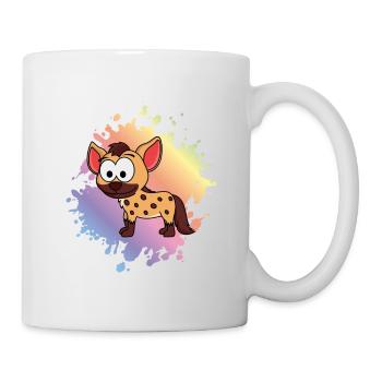 Hyena Comic Animal - Mug - white - Right