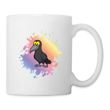 Crow Comic Animal - Mug - white - Right