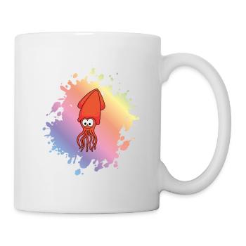 Squid Comic Animal - Mug - white - Right