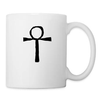 Egypte Ancien Symbole Ankh - Mug blanc - blanc - Droite