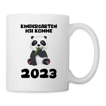 Kindergarten 2023 Ich Komme Mädchen Jungen Kita - Tasse - Weiß - Rechts