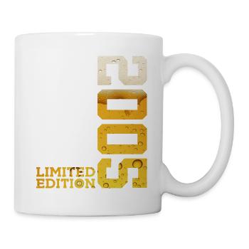 21E ANNIVERSAIRE DE BIÈRE ÉDITION LIMITÉE 2005 - Mug blanc - blanc - Droite