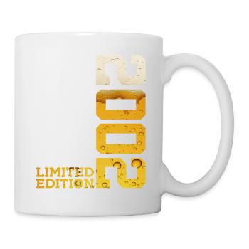 BIÈRE ÉDITION LIMITÉE 2002 24E ANNIVERSAIRE - Mug blanc - blanc - Droite