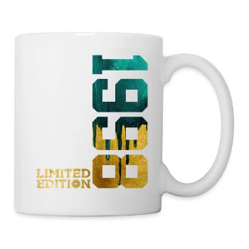 28. GEBURTSTAG LIMITED EDITION 1998 - Tasse - Weiß - Rechts