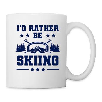 Ski Skiing - Mug - white - Right