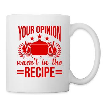 Cooking Recipe - Mug - white - Right