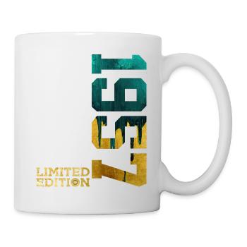69E ANNIVERSAIRE ÉDITION LIMITÉE 1957 - Mug blanc - blanc - Droite