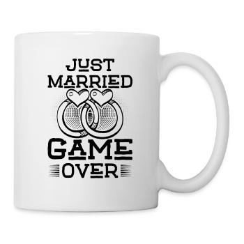 Just Married Game over - Mug - white - Right
