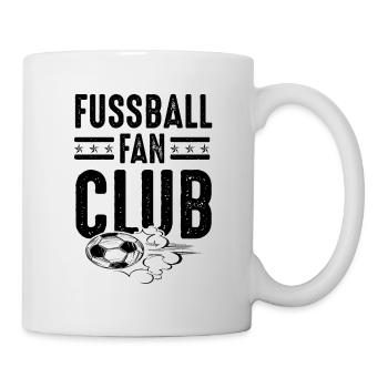 Fussball Fan Club - Tasse - Weiß - Rechts
