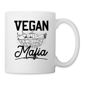 Vegan Mafia - Tasse - Weiß - Rechts