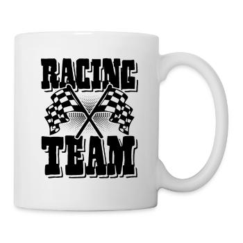 Racing Team - Tasse - Weiß - Rechts