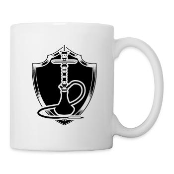 Shisha coat of arms - Mug - white - Right