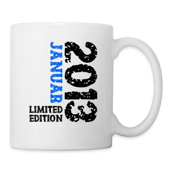 2013 Janvier Édition Limitée Déco Tenue D’anniversaire - Mug blanc - blanc - Droite