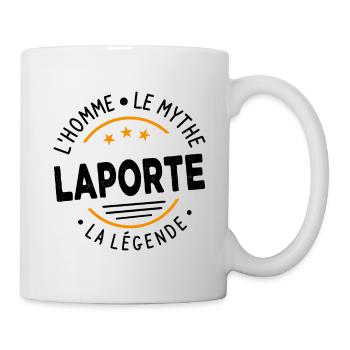 Laporte L Homme Le Mythe La Légende - Mug blanc - blanc - Droite