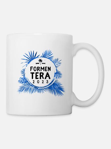 Formentera 2023 Bunt - Tasse - Weiß