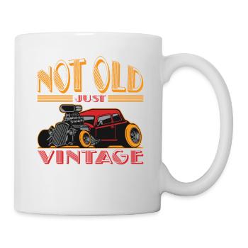 Hot Rods Voitures anciennes - Mug blanc - blanc - Droite