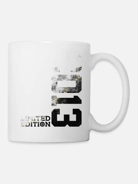 13. GEBURTSTAG 13 JAHRE LIMITED EDITION 2013 - Tasse - Weiß