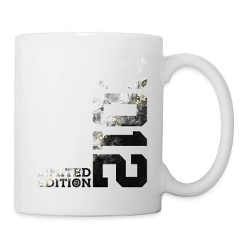 14. GEBURTSTAG 14 JAHRE LIMITED EDITION 2012 - Tasse - Weiß - Rechts