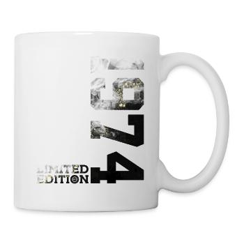 52ND BIRTHDAY 52 YEARS LIMITED EDITION 1974 - Mug - white - Right