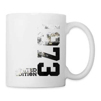 53. GEBURTSTAG 53 JAHRE LIMITED EDITION 1973 - Tasse - Weiß - Rechts