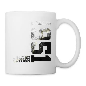 75TH BIRTHDAY 75TH ANNIVERSARY LIMITED EDITION 1951 - Mug - white - Right