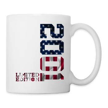 ÉDITION LIMITÉE 2001 USA 24E ANNIVERSAIRE - Mug blanc - blanc - Droite