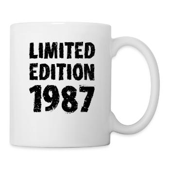 1987 édition limitée anniversaire cadeau femme mari - Mug blanc - blanc - Droite