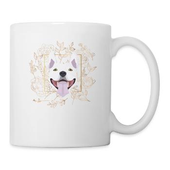 Golden Dog Bull Terrier - Mug - white - Right