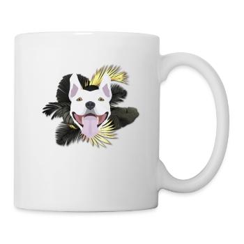 Golden Dog Bull Terrier - Mug - white - Right
