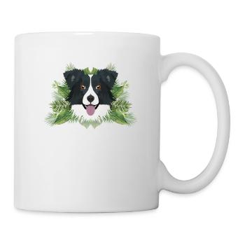 Tropical Border Collie - Mug blanc - blanc - Droite