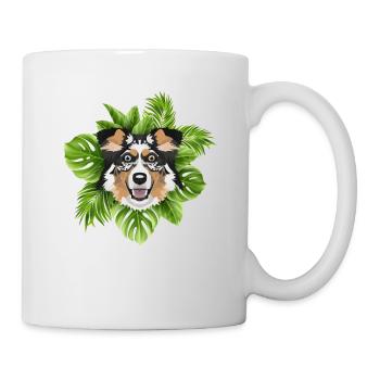 Tropical Australian Shepherd - Mug - white - Right