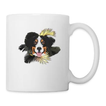 Golden Dog Bernese Mountain Dog - Mug - white - Right