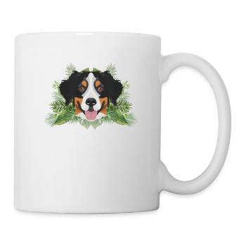 Bouvier bernois tropical - Mug blanc - blanc - Droite