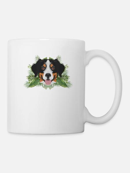 Tropical Berner Sennenhund - Tasse - Weiß