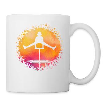 Trampolin - Tasse - Weiß - Rechts