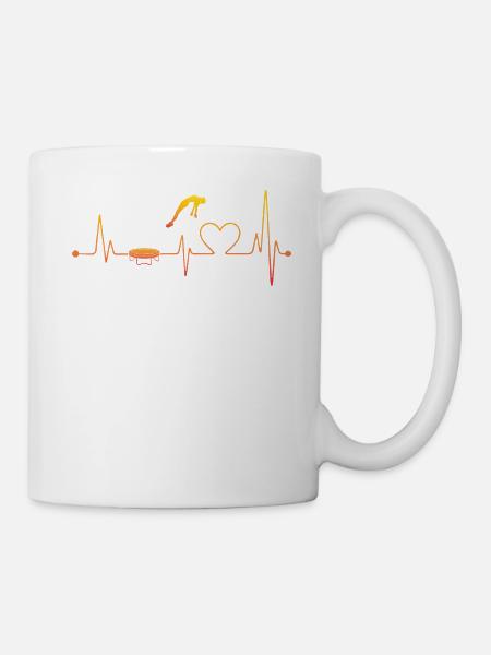 Trampoline Heartbeat - Mug blanc - blanc