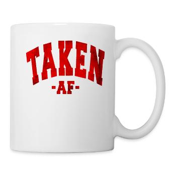 PRIS AF SAINT-VALENTIN EN DISANT FEMMES HOMMES - Mug blanc - blanc - Droite