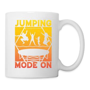 Sprungmodus an - Tasse - Weiß - Rechts