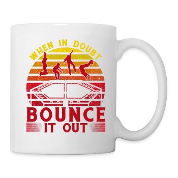 En cas de doute, rebondissez-le - Mug blanc - blanc - Droite