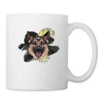 Golden Dog German Shepherd - Mug - white - Right